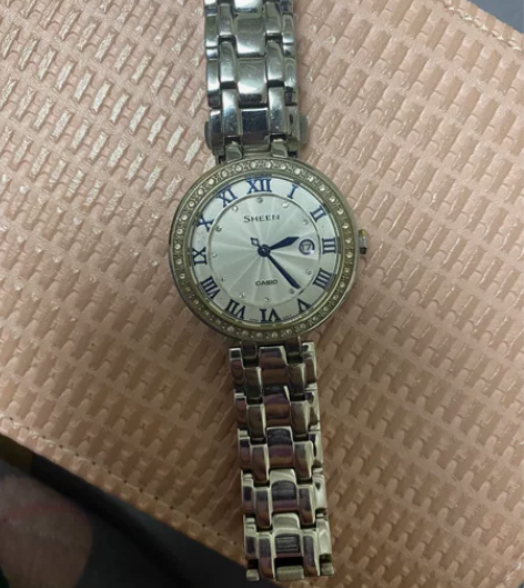 前男友送的现在不要了，卡西欧满钻女士手表，...