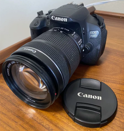 自用佳能700d单反相机套机18-135 ...