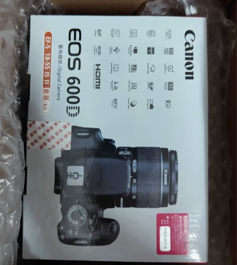 全新未拆封佳能600d单反数码相机，因为买...