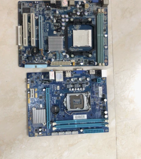 从旧电脑拆下来，主板不确定好坏，单个主板3...