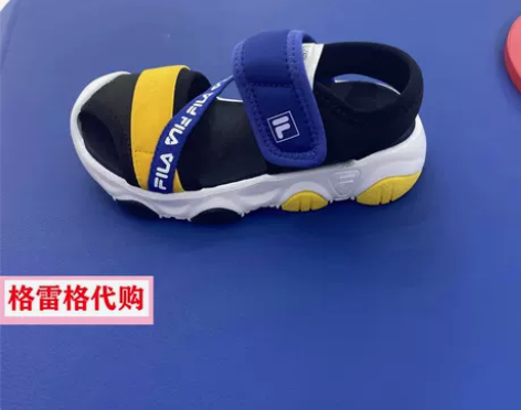 ?FILA斐乐童鞋2021夏款新品魔术贴儿...