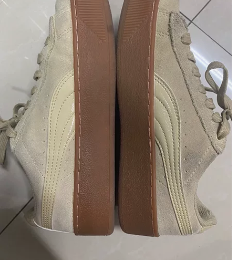 彪马浅棕，有穿着痕迹，可小刀 感兴趣的话点...