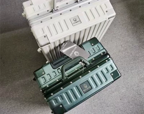 全新正品漫游铝框款行李箱万向轮皮箱拉杆箱2...