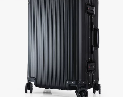 汉客铝镁合金拉杆箱 金属行李箱万向轮全铝框...