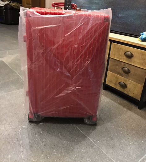 尚层 红色旅行箱 26寸  开箱后闲置，可...