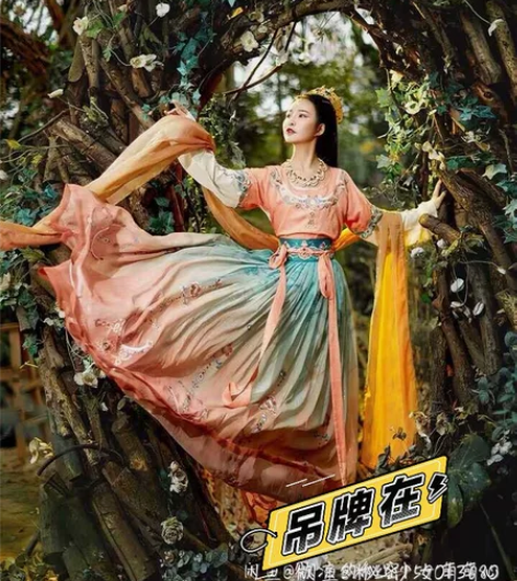 出，都城南庄汉服一梦长安袒领花神，xs码，...