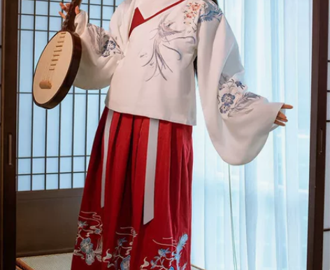 艺缕原创正品【鸾凤】交领汉服女琵琶袖明制袄...