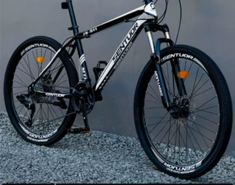 山地自行车男越野单车变速上班骑双减震赛车中...