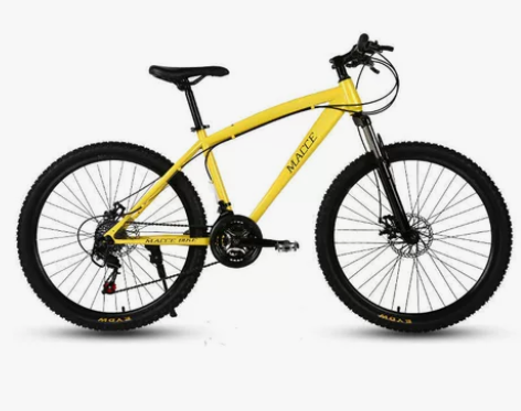 麦希运动山地自行车成人男折叠减震变速越野学...