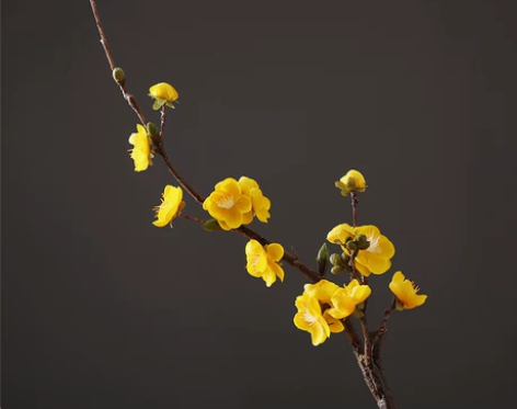 装饰瓶仿真花客厅花瓶插花日式枝条单支假花干...