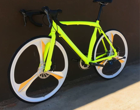 700C公路车一体轮自行车公路赛场地车山地...