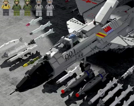 兼容乐高积木巨大型航空母舰拼装玩具男孩高难...