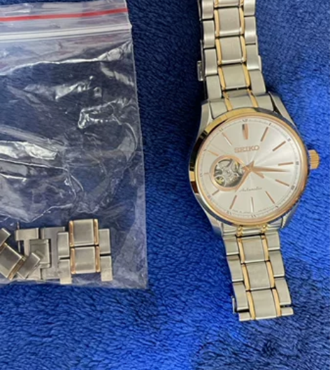 SEIKO精工领航系列全自动机械腕表SSA...