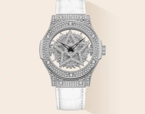 Davena蒂玮娜五芒星时来运转手表女施华...