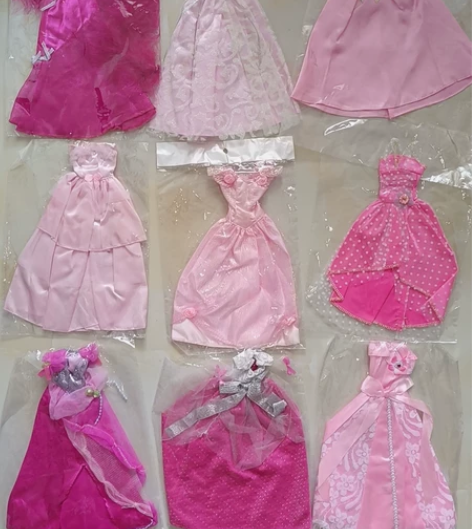 芭比娃娃公主风裙子更新 是外贸的，有的是外...