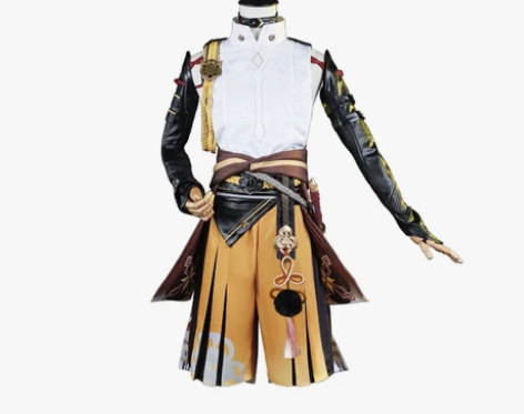 鹿野院平藏cos服次元依家l码有毛有鞋有道...