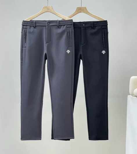 迪家男士加绒商务休闲裤 黑色，灰色 尺码:...