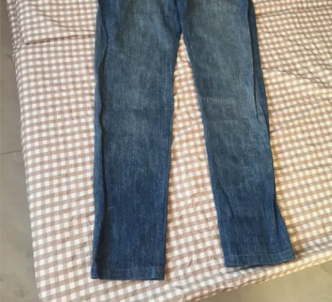 男士牛仔裤休闲长裤收腿铅笔裤 不讲价了，先...