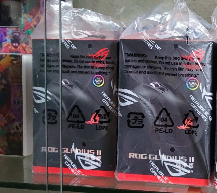 全新华硕ROG玩家国度败家之眼战刃2电竞鼠...