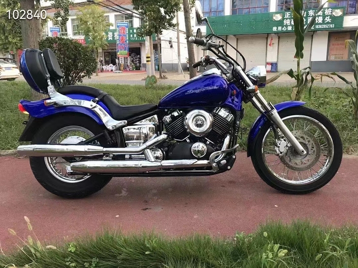 雅马哈复古巡航太子二手摩托车 雅马哈竞速之...