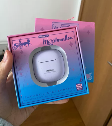 睿量棉花糖耳机全新未拆！小红书博主品牌寄送...