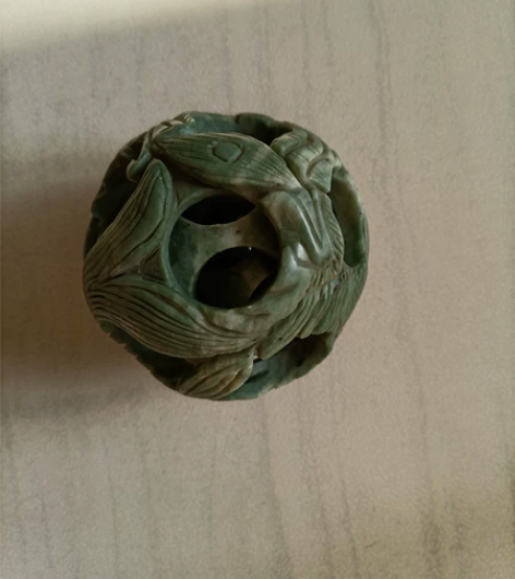 精美玉器工艺品  玉雕龙球 感兴趣的话点“...