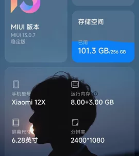 小米12x六月底刚买的，自己没怎么用，因为...