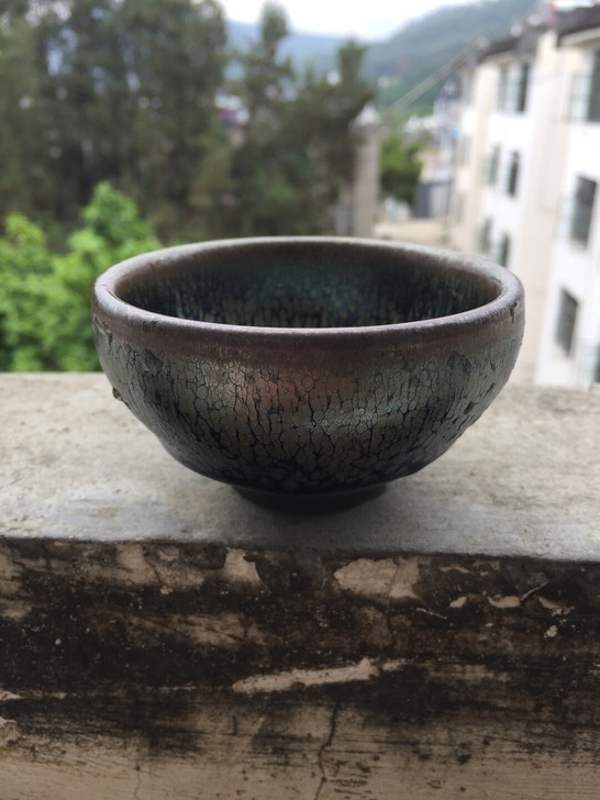 建盏。自用主人杯，约85ml
