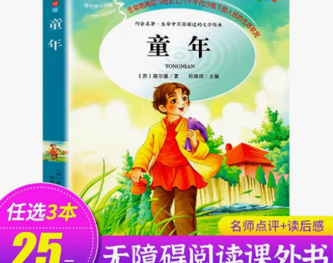 童年高尔基正版书小学生初中阅读课外书籍