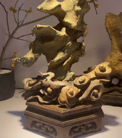 灵璧石 《飘》《齐天大圣》 一石两看 磬云...