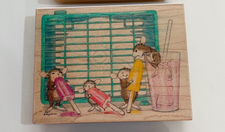美国绝版印章 house mouse