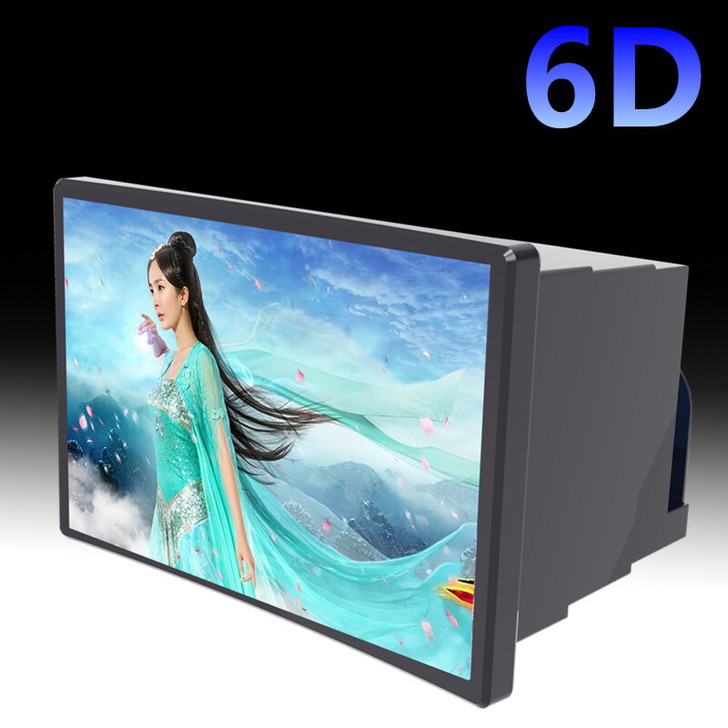 【官方正品】6D新款手机屏幕放大器抽拉式超...