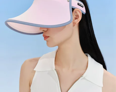韩国VVC正品遮阳帽夏季空顶帽百搭太阳帽女...