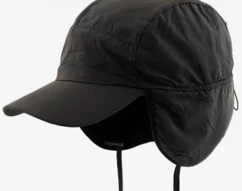 男士帽子冬天保暖护耳鸭舌帽老人帽子男冬季加...