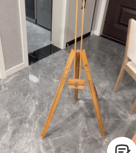 闲置画架，买来没用过两次，100块钱买的，...