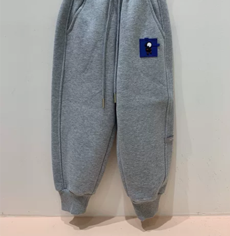 【啦芙莱】品牌2022年冬款加绒卫裤 【男...