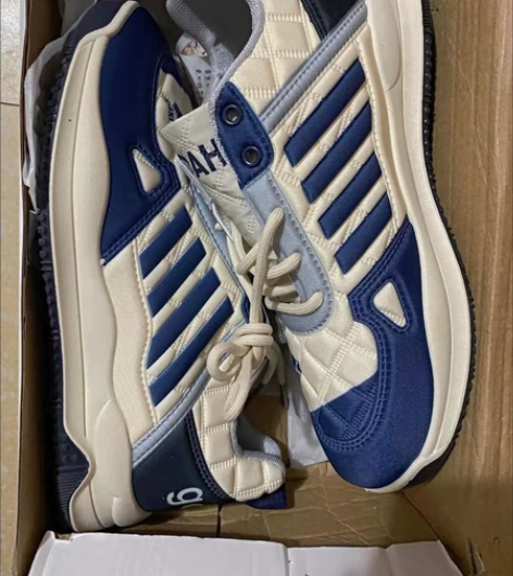 处理出口美国单外贸订单阿尔法透气男鞋减震厚...