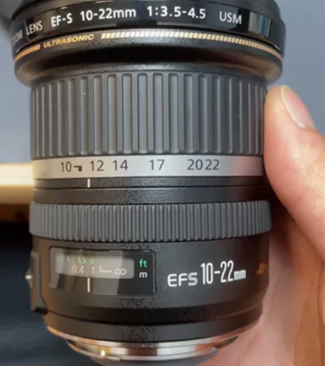 佳能10-22半画幅-超广角镜头、成色99...