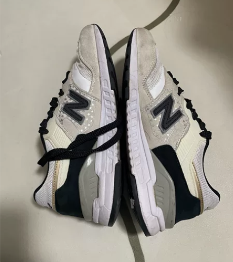 穿不到了，便宜出，它是正的新百伦领跑，而不...