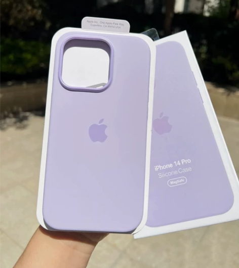 苹果iPhone14手机壳液态硅胶双色按键...