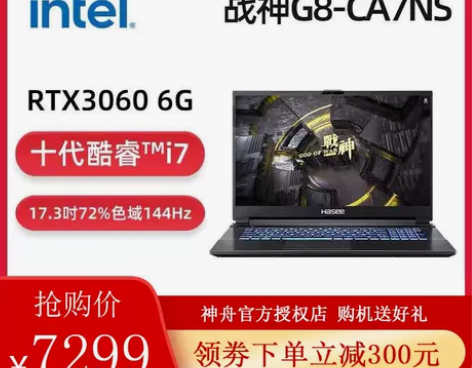 Hasee/神舟 战神Z8-CA5NB游戏...