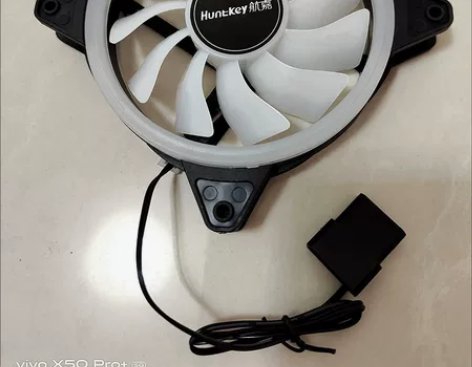 航嘉GX120风影炫彩机箱散热风扇电脑主机...