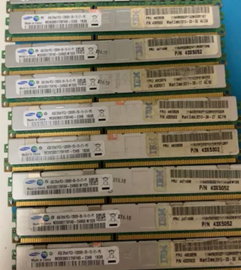 三星DDR3 ECC内存条 马甲4G 16...