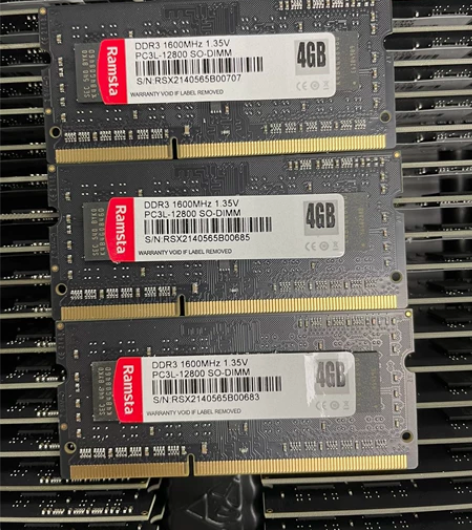 4G 1600 DDR3低压1.35V笔记...