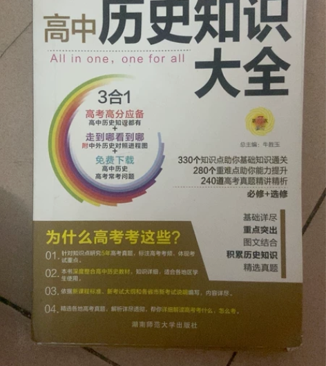 高中历史知识大全 绿卡图书 和主页的其他教...