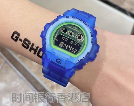 2019新款卡西欧G-SHOCK冰韧透明手...