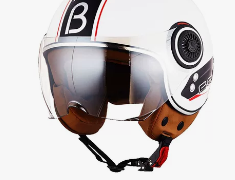 BEON B-110B摩托车复古头盔男女四...