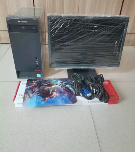 特价包邮联想原装品牌9成新台式电脑主机i3...