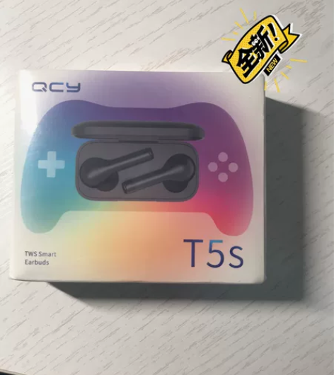 QCY T5S真无线蓝牙耳机单双耳运动跑步...
