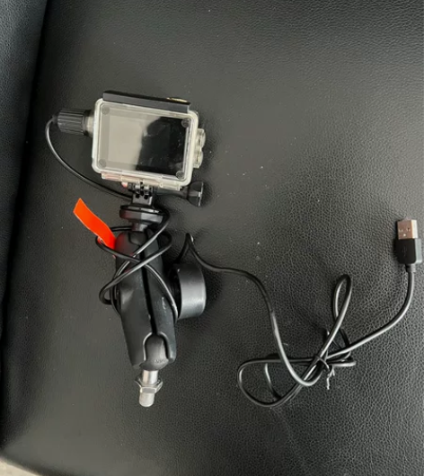 山狗运动相机 带防水壳 M10后视镜直上做...